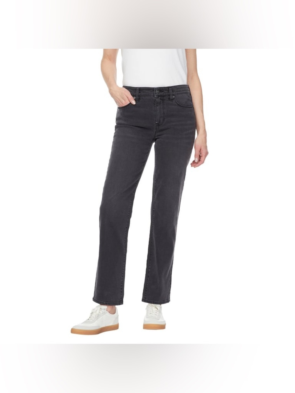 Hudson Straight Leg Jeans Dark Gray NWT Size 4